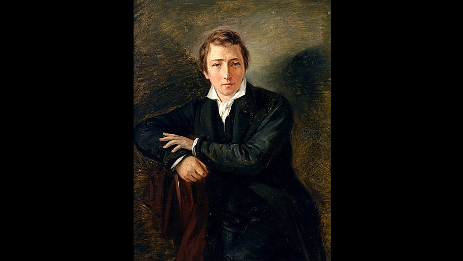 Heinrich Heine bol realistom nemeckej literatúry