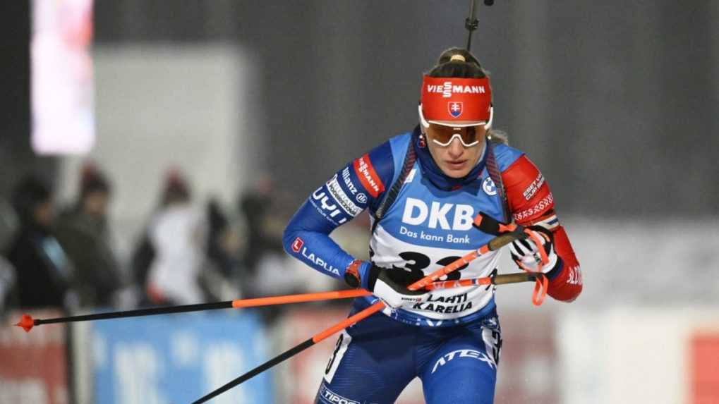 Biatlon: Bátovská Fialková sa v stíhacích pretekoch umiestnila v elitnej desiatke