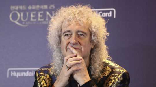 Gitarista legendárnej skupiny Queen Brian May.