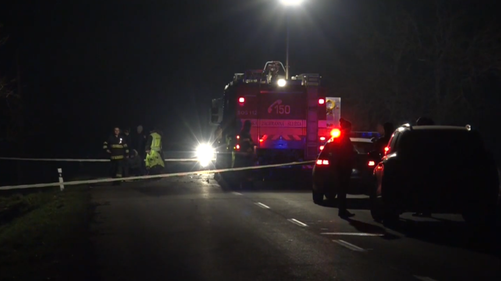 Ilustračný záber z miesta nehody.