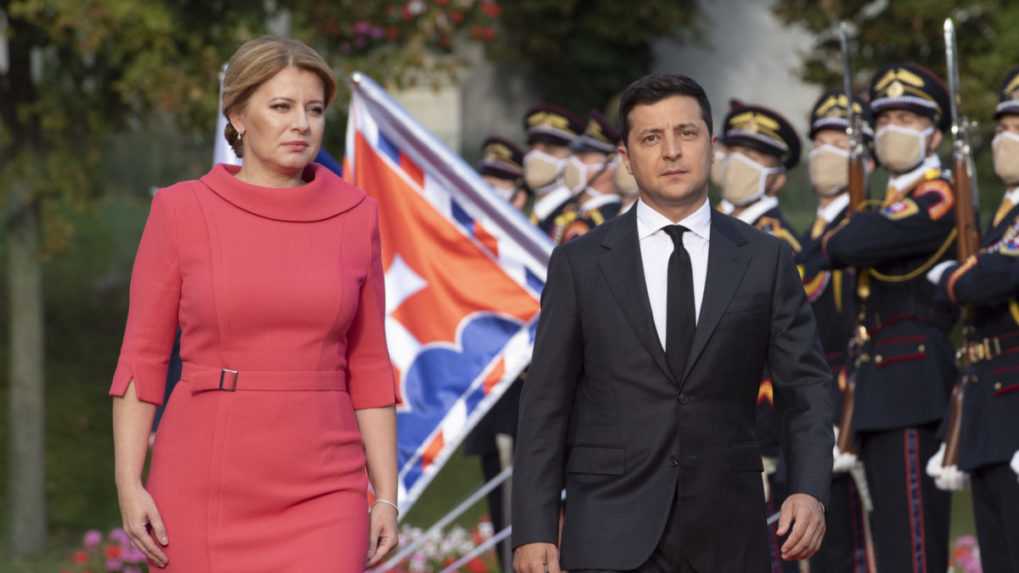 Zelenskyj navrhol Zuzane Čaputovej, aby sa pripojila k jeho mierovému plánu