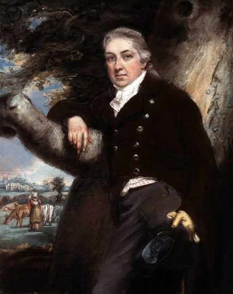 Anglický lekár Edward Jenner.