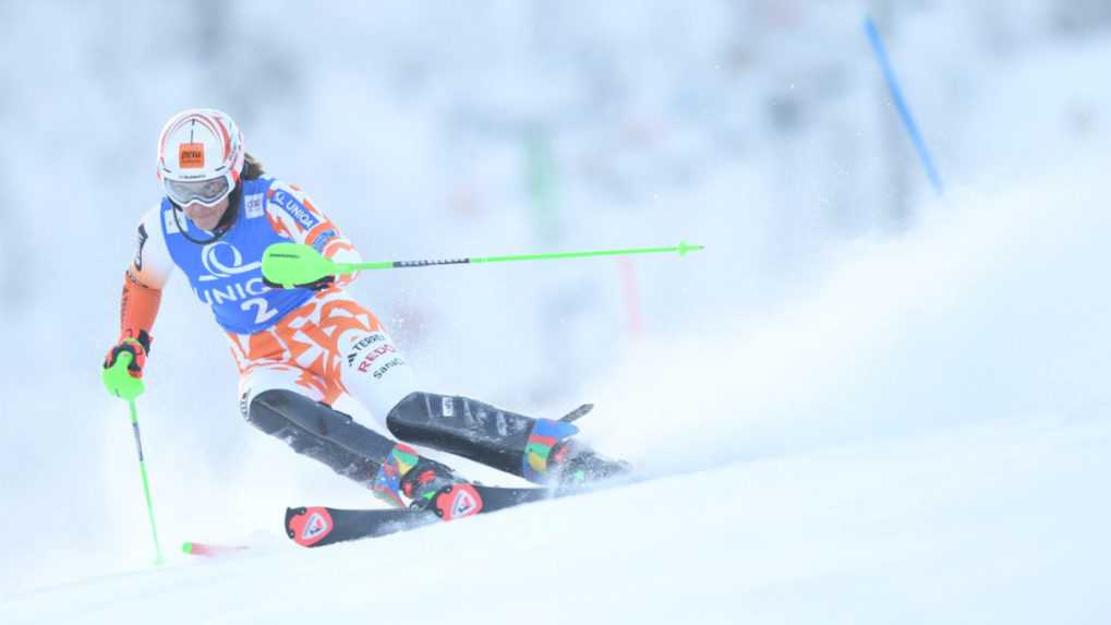 Lyžovanie-SP: Vlhová v 1. kole šiesta, viedla Shiffrinová