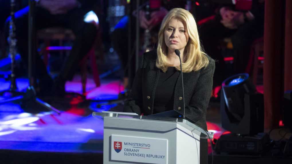 Na snímke prezidentka Zuzana Čaputová.