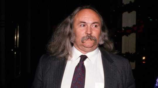 Na snímke už zosnulý David Crosby.