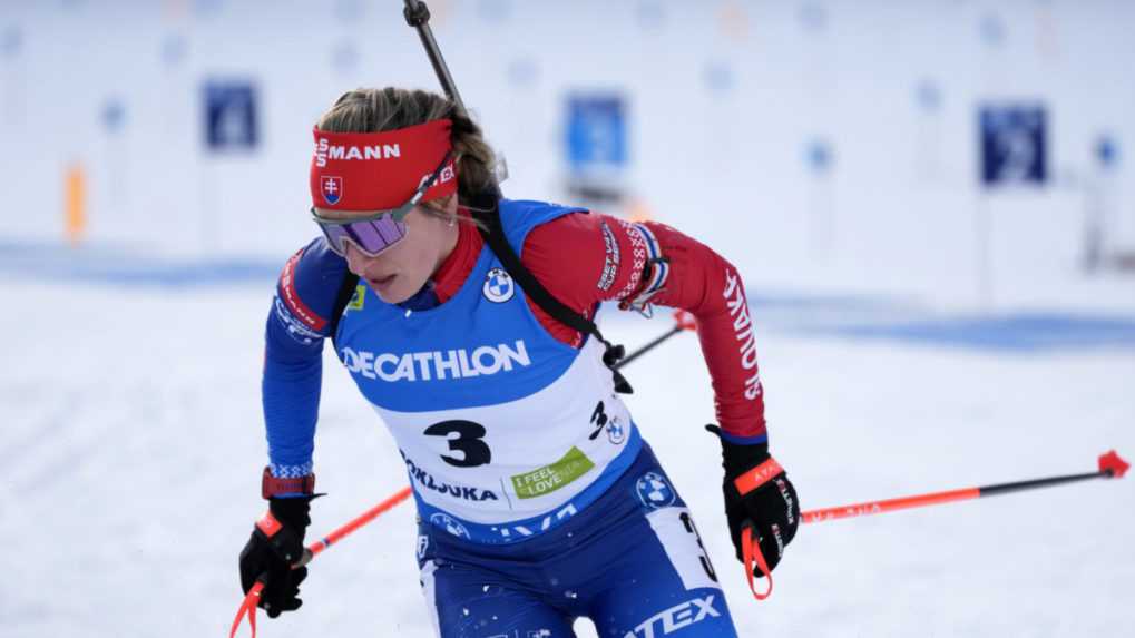 Biatlon: Najlepší tohtosezónny výsledok pre Bátovskú Fialkovú, skončila štvrtá