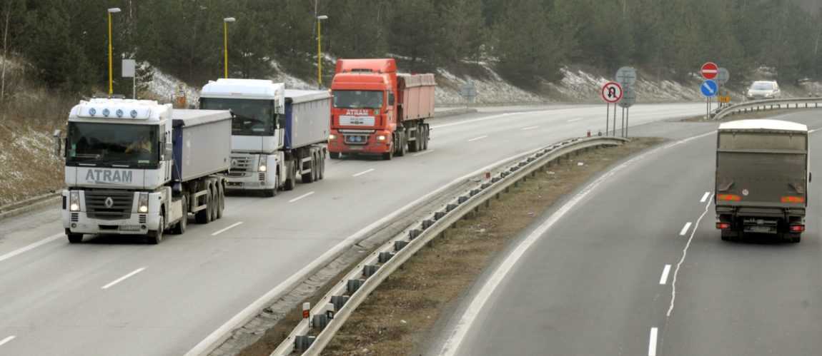 Na snímke cesta I. triedy v Košiciach.