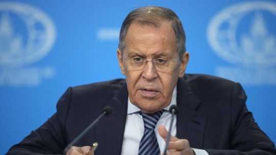 Ruský minister zahraničných vecí Sergej Lavrov.