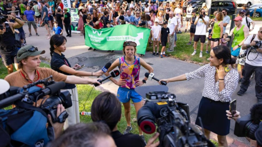 Na snímke austrálska bežkyňa Erchana Murrayová-Bartlettová.