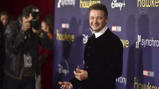 Americký herec Jeremy Renner.