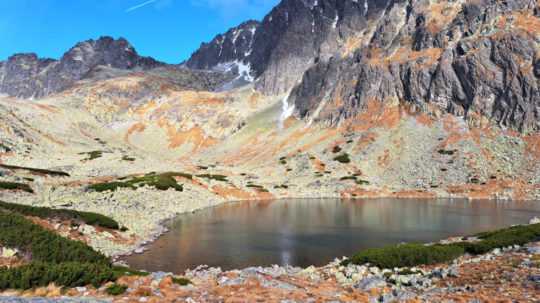 Batizovské pleso vo Vysokých Tatrách