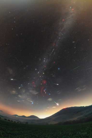 Meteory Orioníd.