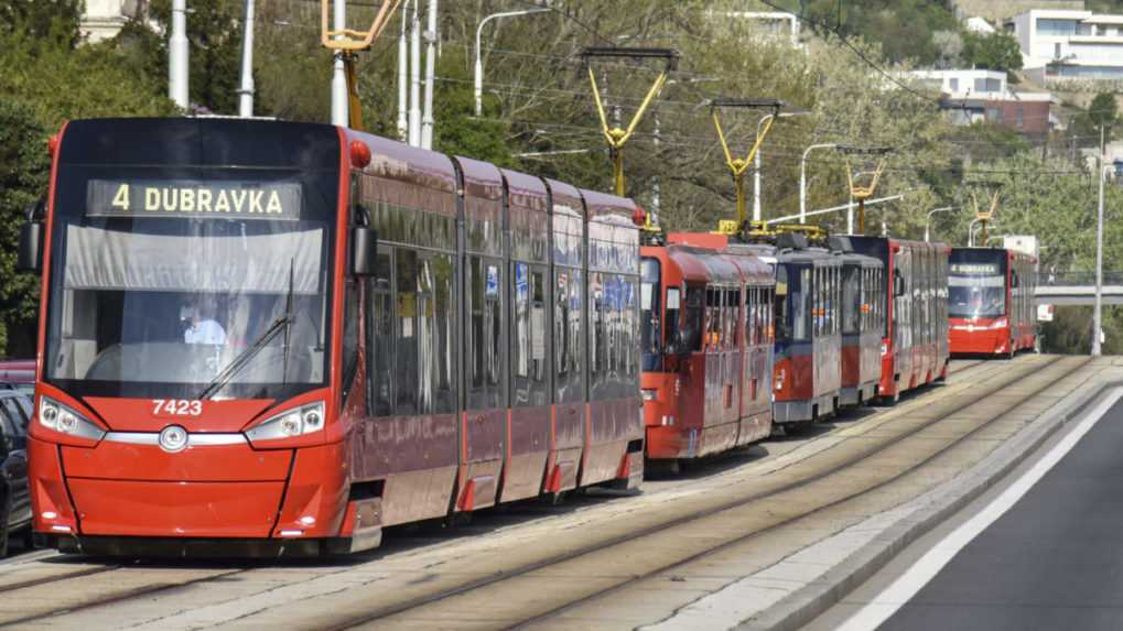 Električka linky číslo 4.