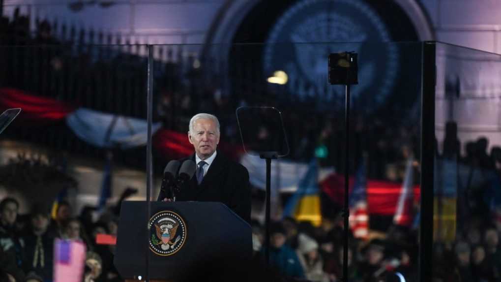 Rusko vojnu proti Ukrajine nikdy nevyhrá, vyhlásil Biden