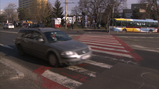 Problematická križovatka v Košiciach.