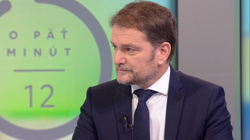 Na snímke predseda hnutia OĽANO Igor Matovič.