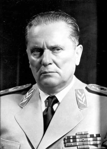 Juhoslovanský prezident Josip Broz Tito.