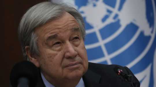 Generálny tajomník Organizácie Spojených národov (OSN) António Guterres