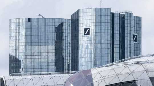 Centrála nemeckej banky Deutsche Bank vo Frankfurte.