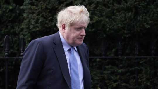 Britský expremiér Boris Johnson.