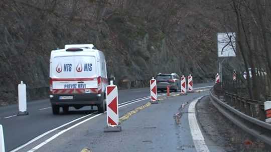 Cesta pod Strečnom.