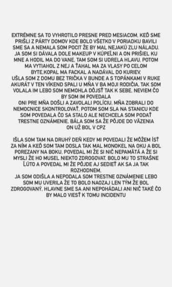 Bitka aj zničený byt. Na prípad napadnutej influencerky reaguje aj generálny prokurátor