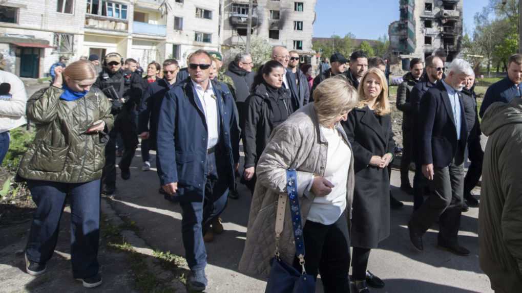 Slovenská prezidentka Zuzana Čaputová a český prezident Petr Pavel.