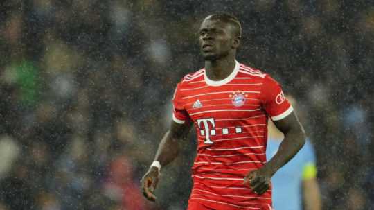 Futbalista Bayernu Mníchov Sadio Mane .