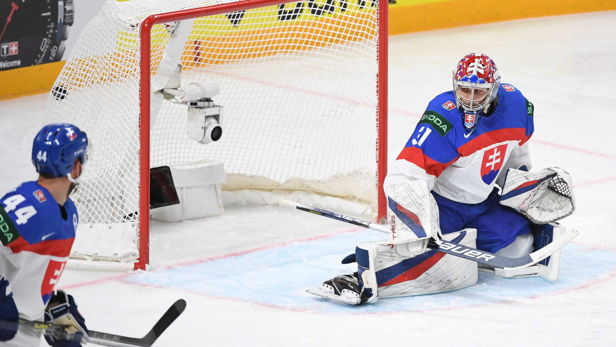 Hlavaj s RosandiÃ„Âom pred slovenskou brÃƒÂ¡nou