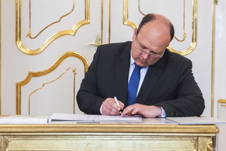 Na snímke minister zahraničných vecí a európskych záležitostí SR Miroslav Wlachovský.