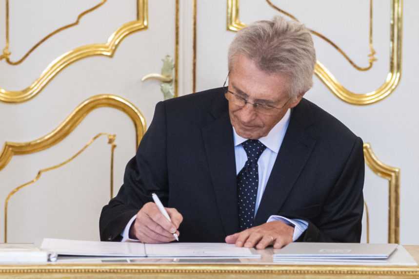 Na snímke minister vnútra SR Ivan Šimko.