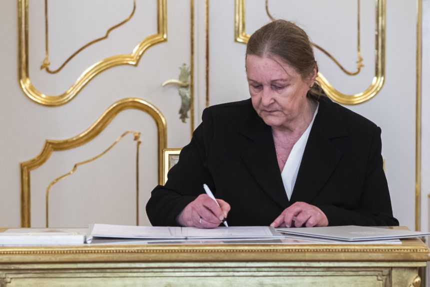 Na snímke ministerka spravodlivosti SR Jana Dubovcová.