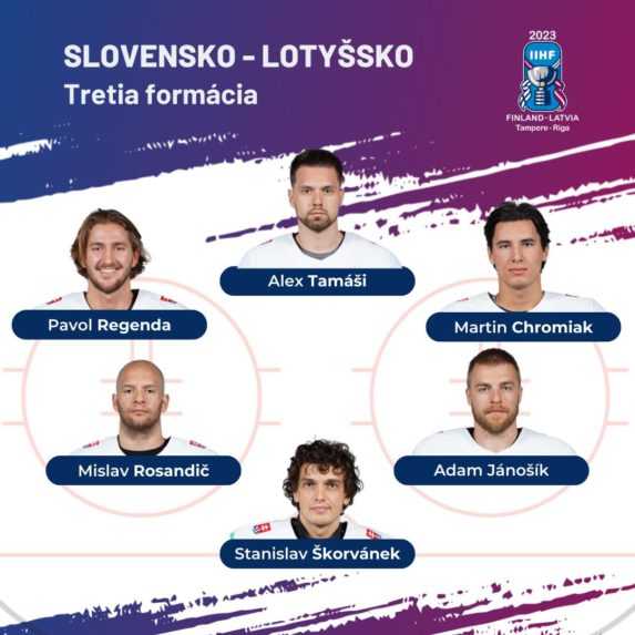 Tretia formácia SR proti Lotyšsku