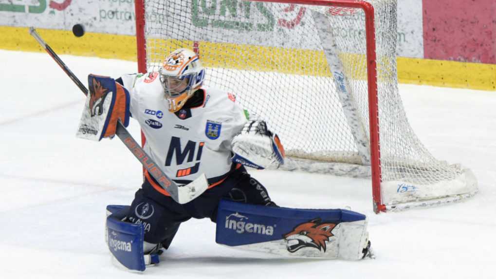 Stanislav Škorvánek v bránke Michaloviec.
