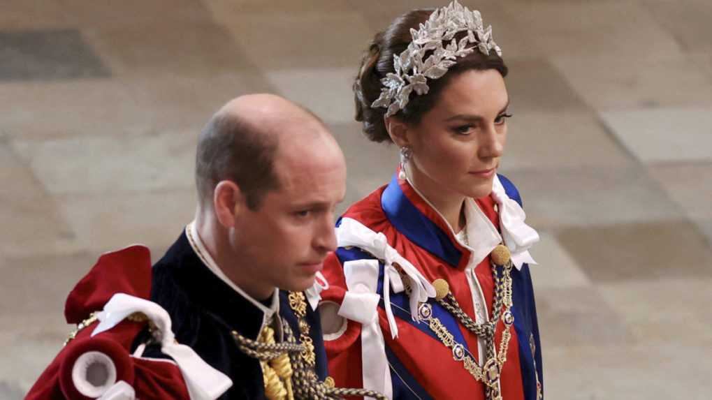 Britský princ William a jeho manželka Kate.