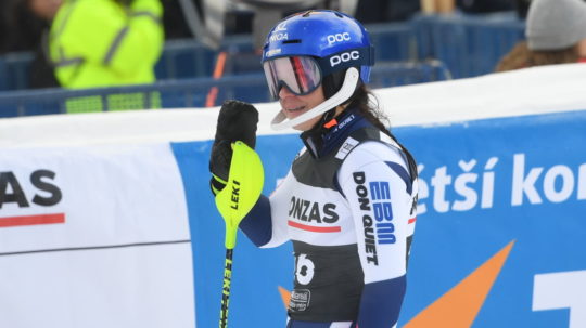 Slovenská lyžiarka reprezentujúca Česko Martina Dubovská.