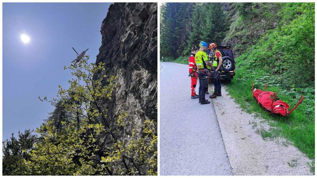 Turistka spadla zo Zbojníckeho chodníka v Malej Fatre. Pád neprežila