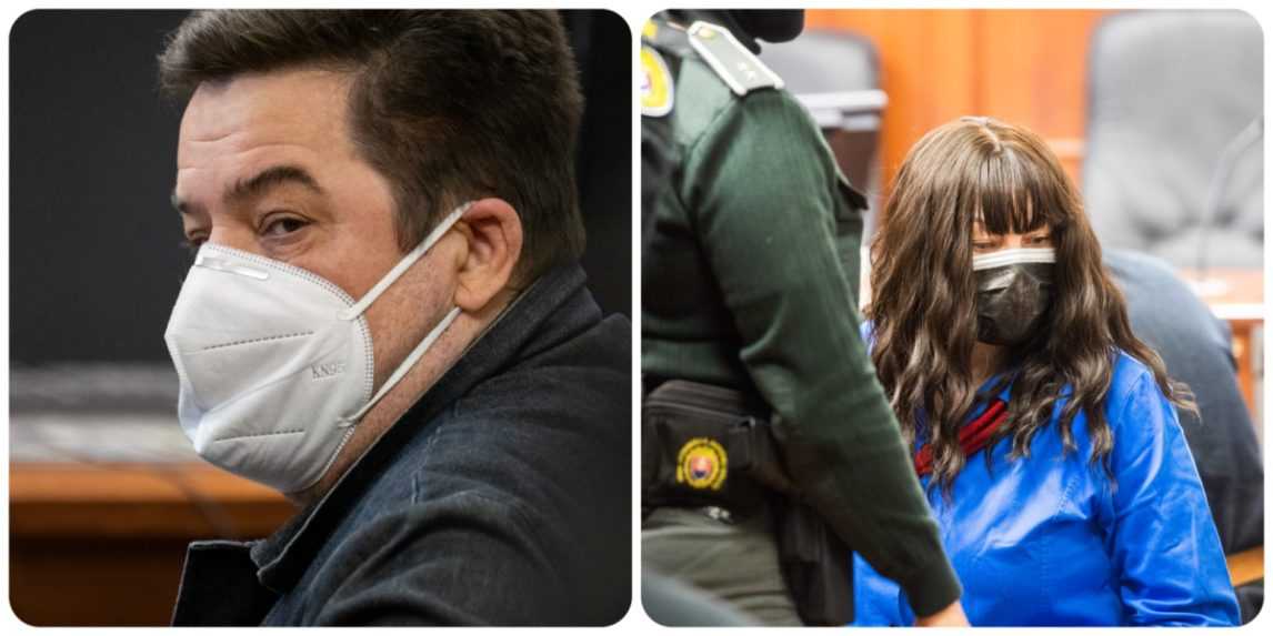 Obžalovaní Marian Kočner a Alena Zsuzsová.