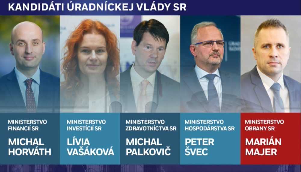 Na sn&iacute;mke s&uacute; kandid&aacute;ti do &uacute;radn&iacute;ckej vl&aacute;dy.