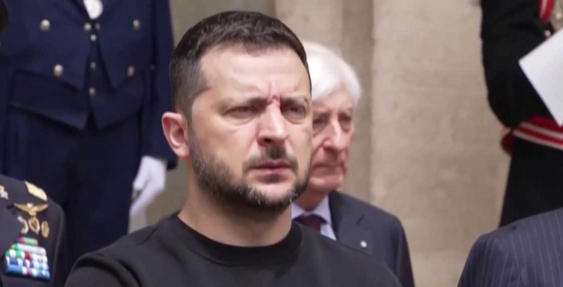 Ukrajinský prezident Volodymyr Zelenskyj.