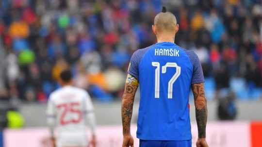 Slovenský futbalista Marek Hamšík.