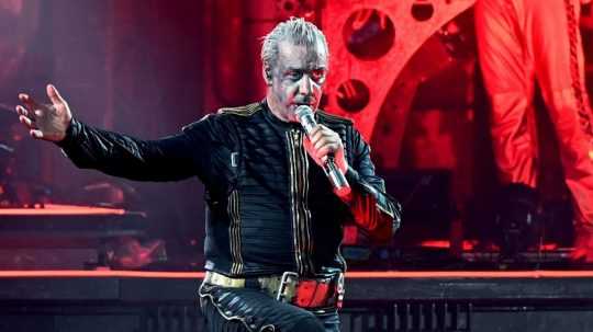 Frontman metalovej kapely Rammstein Till Lindemann.