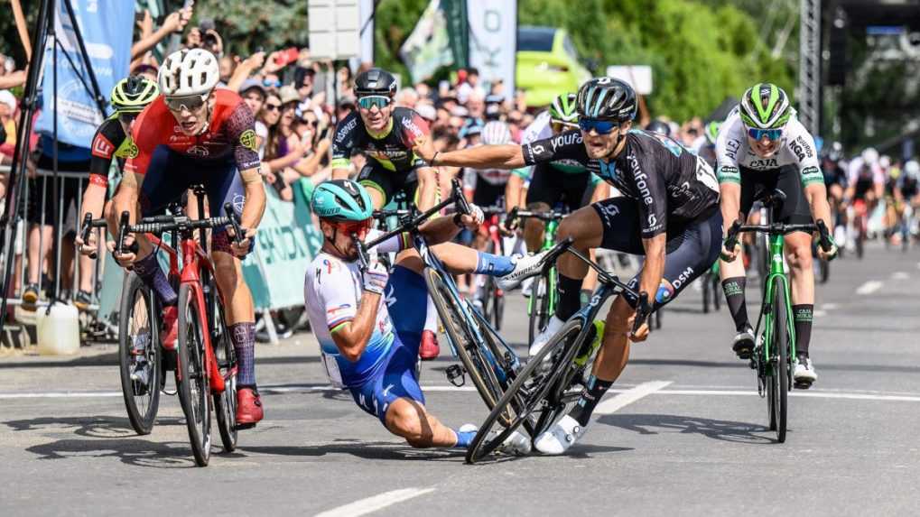 Peter Sagan v páde