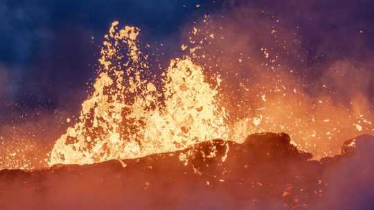 Sopečná erupcia.