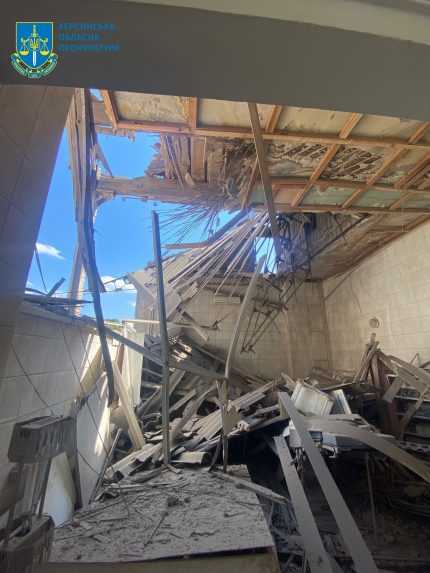 Rusko pri ostreľovaní Chesonu zasiahlo nemocnicu.