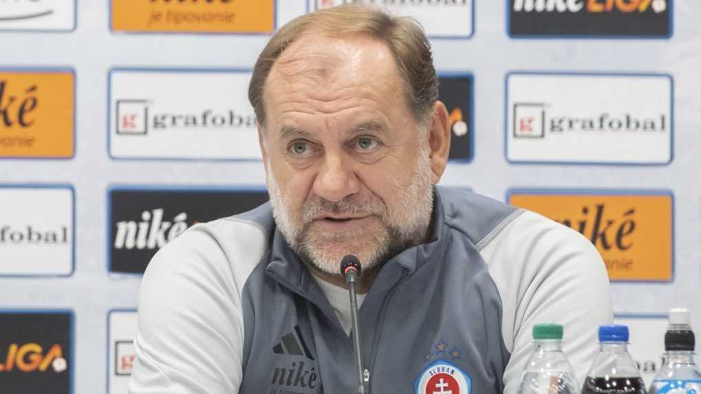 Vladimír Weis mladší počas tlačovej konferencie ŠK Slovan Bratislava