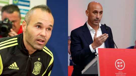 Iniesta a Rubiales