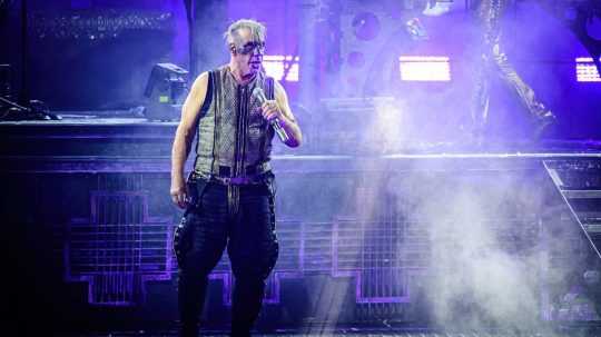 Frontman metalovej skupiny Rammstein Till Lindemann.