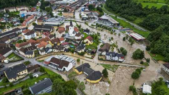 záplavy v Slovinsku