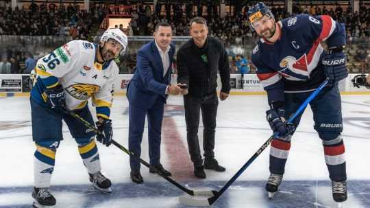 Na snímke Martin Kriška, Miroslav Lažo, Ladislav Nagy a Michal Sersen.